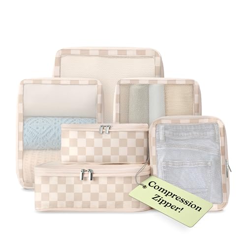 Vandel 6-Pack Compression Packing Cubes