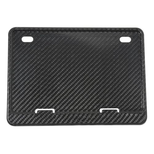 Support plaque d'immatriculation moto carbone idéal pour sorties motardes et roadtrips