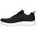 Skechers Sport Women's Flex Appeal 2.0 Break Free Fashion Sneaker, Black/White, 10 M US