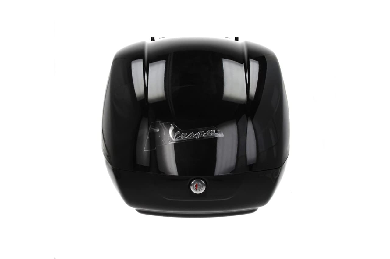 Portapacchi originale Piaggio 36 litri per Vespa GTS 125, 300 ccm euro5 dal 2022 (nero Cosmo Vulcano 98/A)
