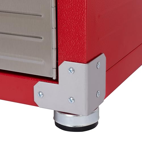 image for Seville Classics UltraHD Solid Steel Lockable Metal Storage Cabinet Lo