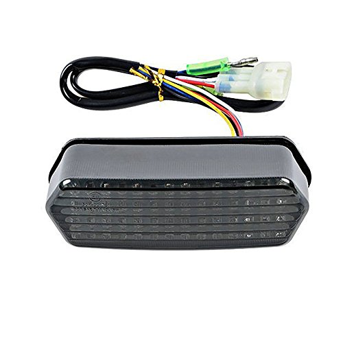 Yibid Led Integrated Tail Light For 2014-2018 Honda Grom Msx 125 Motorcycle, Turn Signal Taillight Brake Stop Running Indicator Sequential Lights For Msx125/Sf Cbr650F Ctx700 Ctx700N, Smoke Len #TOP1