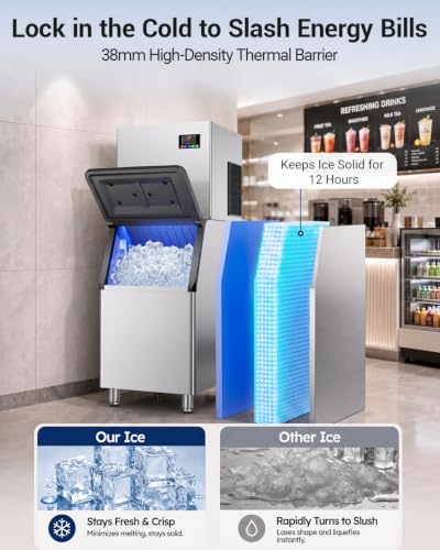 Commercial ice maker machine