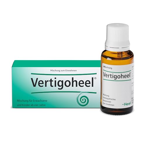 Vertigoheel Tropfen 30 ml - Wirkt natürlich gegen Schwindel | Sehr gute Verträglichkeit und 100% natürliche Inhaltsstoffe