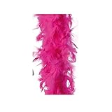 11 Farben TrendandStylez Federboa 180cm Federschal 50g Karneval Boa 11 Farben (Pink)