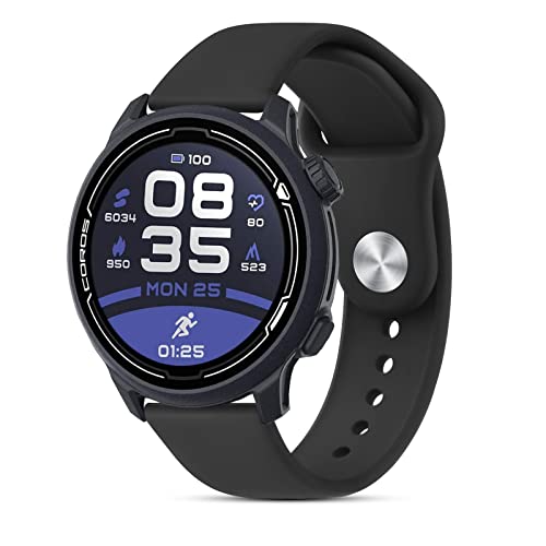 Amzpas Silicone Band for Coros PACE 2/ APEX 42mm/ APEX 2, 20mm Quick-Release Replacement Wristband...