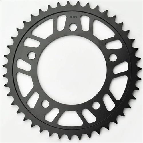 Couronne arrière moto 525 anti-vibrations pour Honda CBF600 PC38 et CB600F