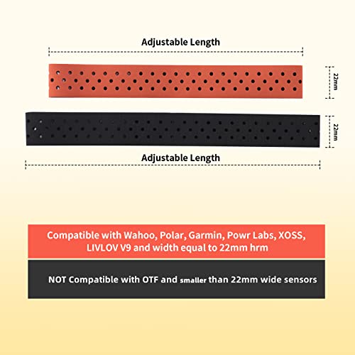 image for LIVLOV V11 Armband Heart Rate Monitor Soft Strap, Adjustable and Breat