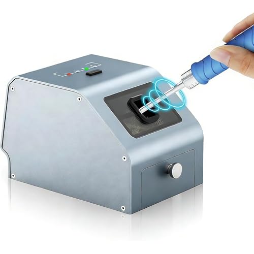 Limpiador de puntas de soldadura automático con cepillo de cobre para taller 2