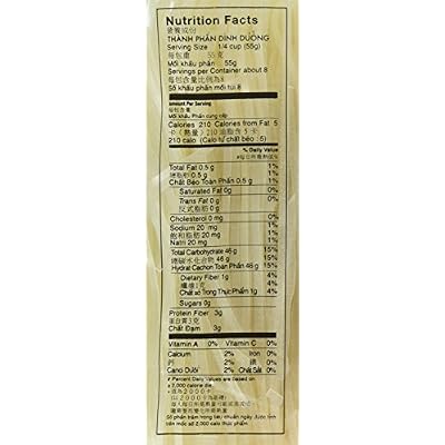 Asian Best Premium Rice Stick Noodle Medium, 16oz (3 Pack)