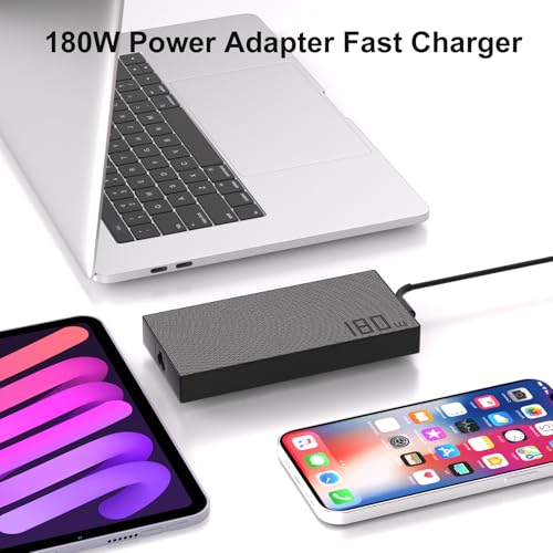 180W AC Power Adapter 6.0 x 3.7mm tip Laptop Charger for ASUS ROG Zephyrus - image 7