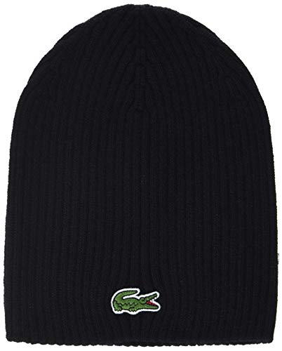 Lacoste RB2191 Boina, Noir, Talla única para Hombre