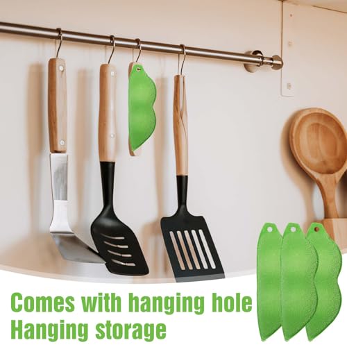 Image of Beans Bottle Cleaner Sponge, Magic Beans Shaped Bottle Cleaning Sponge Reusable Bottle Sponge Bean Heat Resistance Bottle Brush Internal Cleaning Tools of Small Mouth(3pcs)