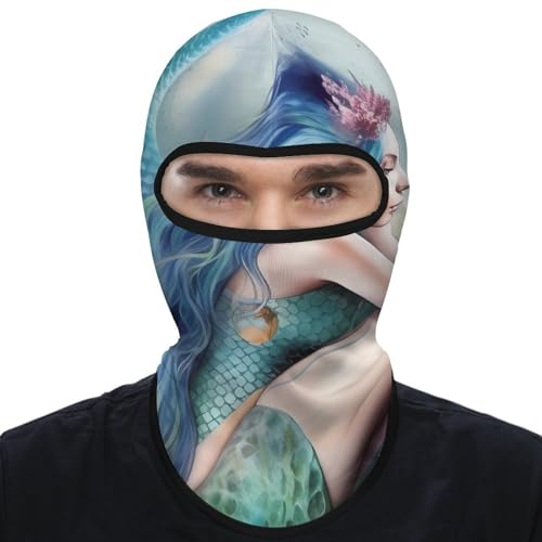 Balaclava para hombre y mujer con protección solar, máscara transpirable para la cabeza completa para senderismo, ciclismo, correr y conducir