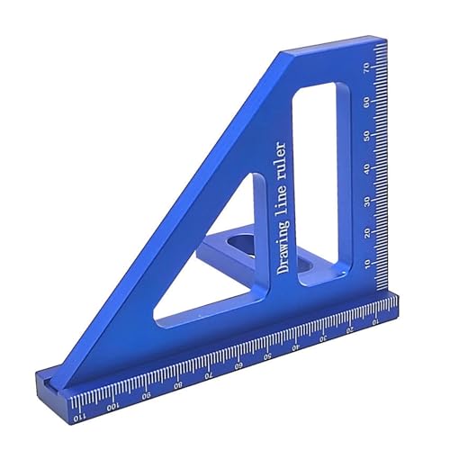 Escuadra de Carpintería de Aleación de Aluminio Resistente miniatura 1