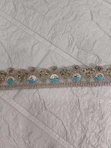 Image of Lace Border for Decorate Saree Suits Dupatta Handcraft Products Size 5 Meter (RM-LACE04-5)