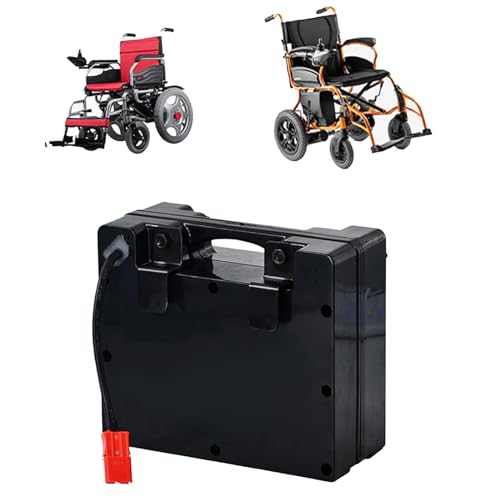 HJGHY Batería de Litio de 24V, 20Ah, 25Ah, 30Ah, batería para Silla de Ruedas eléctrica de 24V, batería de Iones de Litio, baterías de Repuesto de Plomo-ácidoc,24v,20Ah