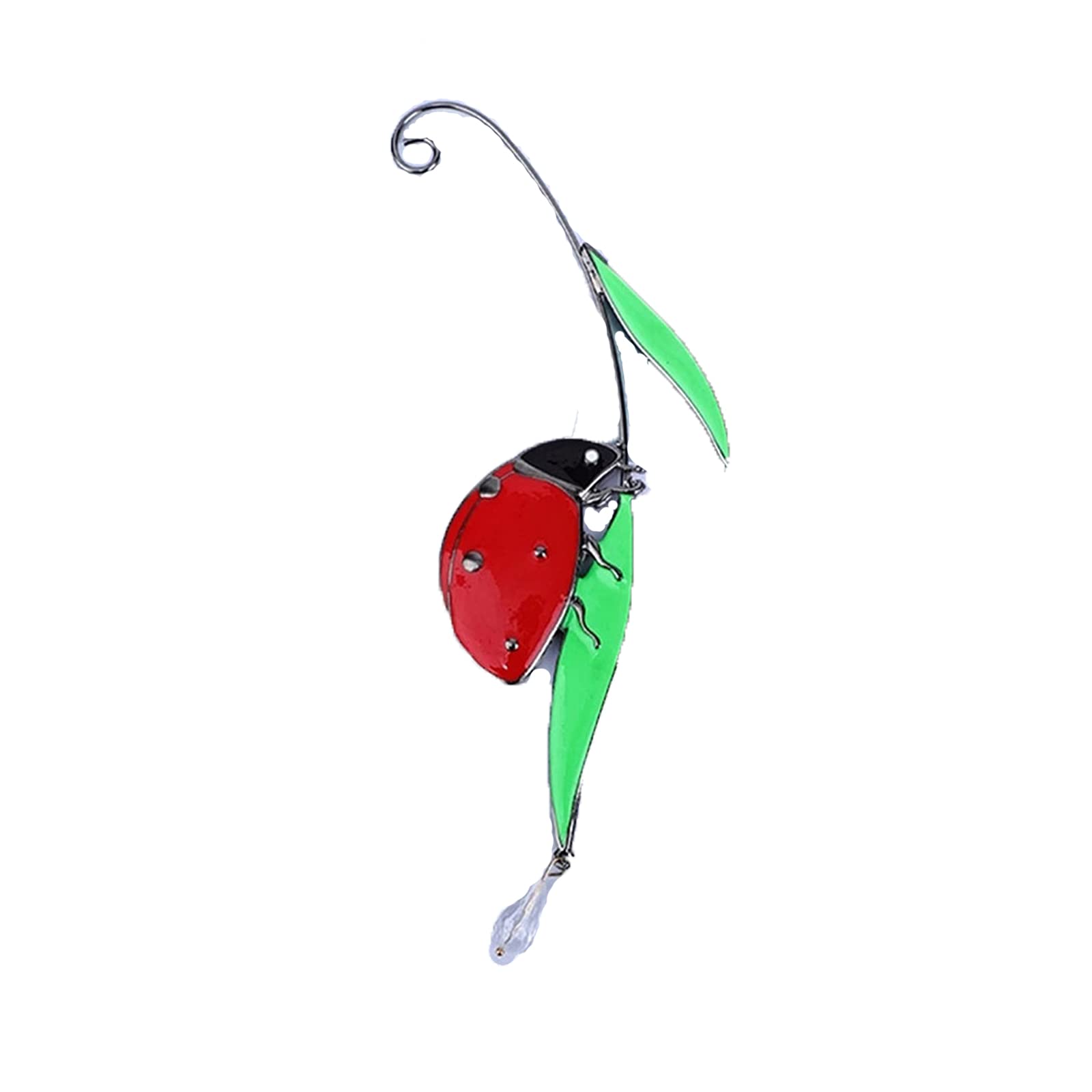 TopHomer Attrape-Soleil Coccinelle 22x10cm - Décoration Fenêtre Suspendue Jardin Extérieur Intérieur