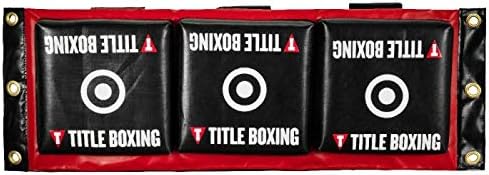 Title Boxing Combination Punching Pad - Wall Mount Bag, Wallmount Bag, Wall Mount Punching Bag, Wallmount Punching Target, Wall Target, Wall Bag, Punching Target