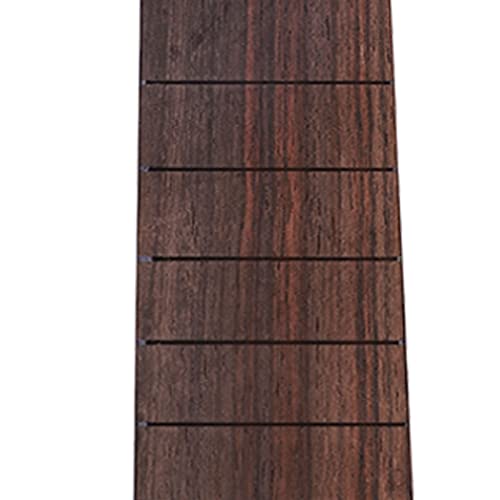 Pescoço de guitarra, resistência à corrosão 40 mm de largura Jacarandá Cabo de guitarra Peça de repo