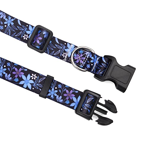 Mihqy Dog Collar and Lead Set including Bohemia Floral Tribal Geometric Patterns - Image 3