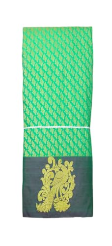 Image of VFCollections Women's Kanchipuram Silk Pure Pattu Sarees With Blouse