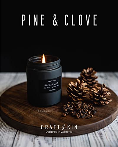 Craft & Kin Pine And Clove Candle thumb #1