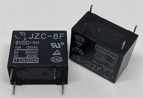 Evita sobrecargas con el relé JZC-8F 9VDC-1H de aislamiento seguro