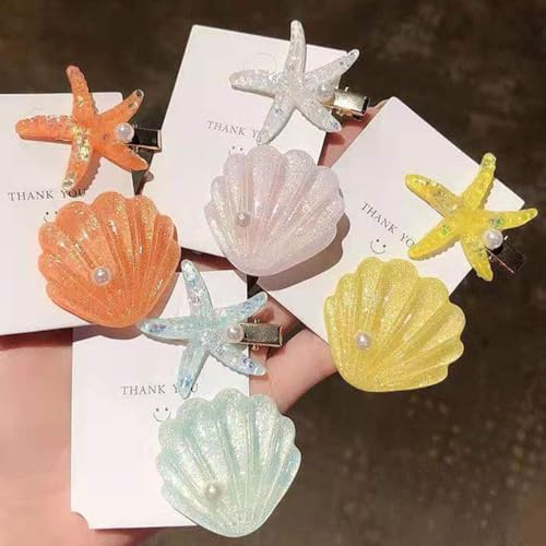 Pinces à cheveux pour fille lot de 8 barrettes anti-glisse contre les mèches rebelles