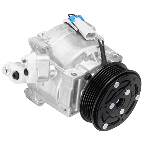 Image of New AC Air Condition Compressor w /Clutch for 2013-2018 Chevrolet Sonic L4 1.8L 1.8 (NOT for 1.4L Engine; for manual temp control only), 29167C, 42699130
