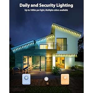 Fussionpermanentoutdoorlightsforhouse300ftip68waterproofoutsidelightswith4controlmethodssmartrgbplusiceaveslightingforchristmasallholidaydecorations Urban Country Home Decor Fussion permanent outdoor lights for house 300ft ip68 waterproof outside lights with 4 control methods smart rgb plus ic eaves lighting for christmas all holiday decorations urban country home decor