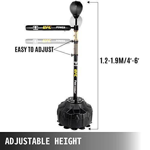 image for Happybuy Boxing Speed Trainer, Punching Bag Spinning Bar, Training Box