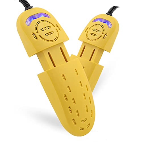 Secador de calzado telescópico amarillo para tallas 35-40