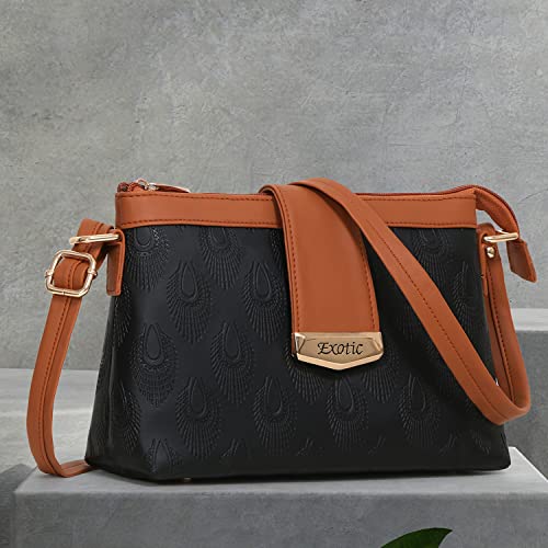 Image of EXOTIC embosed Cross Body Sling Bag for Girls /Women