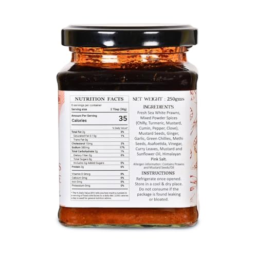 Mai's lonche | Prawns Fish Pickle |Ghar ka Achar | Kolambi Lonche | Mangalore |Goa | Marathi | Daily Pickles | |Healthy | No Preservative | Prawns Fish Pickle| - Mai's lonche - 250GMS Mai's lonche | Prawns Fish Pickle |Ghar ka Achar | Kolambi Lonche | Mangalore |Goa | Marathi | Daily Pickles | |Healthy | No Preservative | Prawns Fish Pickle| - Mai's lonche - 250GMS