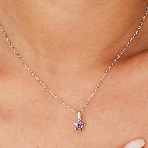 Pendentif argent Brosway FMP31 et son étoile violette d'exception