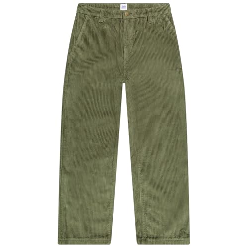 Lee Workwear Loose Chino Pant Oak Moss Size 34X34 - 4