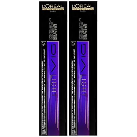 2er Loreal Professionnel Dia Light 9,13 Sehr helles Blond Asch Gold 50 ml Cover