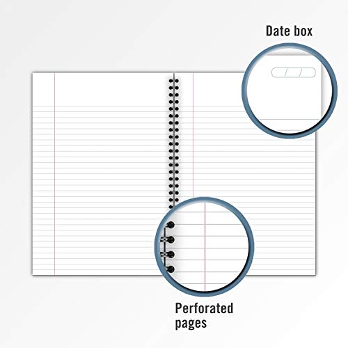 Cambridge Business Notebook, Legal Ruled, 6-1/2" X 9-1/2", Wirebound, Black, 2 Pack (73599) #TOP4