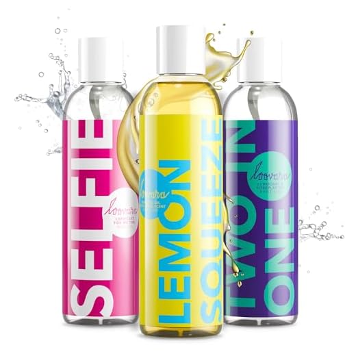 Loovara Vorteilspack Happy Weekend – pflegendes Gleitgel & Massageöl im 3er Set (3x 250 ml) I Vegan, natürlich, dermatologisch getestet, kondomsicher I Ideal für Vorspiel, Sex & Sex-Toys I Made in EU
