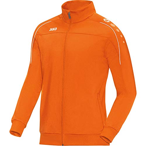 JAKO Herren Polyesterjacke Classico, Neonorange, 3XL – Ansicht 1