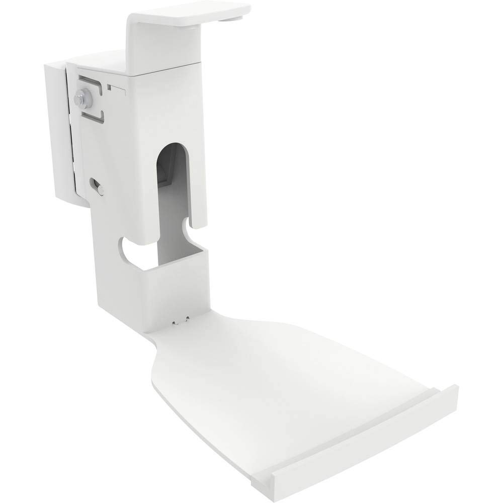 myWall HS15WL - Supporto da parete per altoparlanti inclinabile+girevole, distanza dalla parete (max): 249 mm, bianco 1 coppia