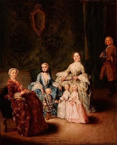 Arts affiche artistiques célèbres tableaux de Pietro Longhi impression toile haute définition