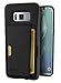 Produktbild Silk / CM4 Samsung Galaxy S8+ Wallet Hülle - Q Kreditkartentasche [Schlanke Schutztasche mit Kickstand CM4 Grip Cover] - Black Onyx - QS8P-BLACK