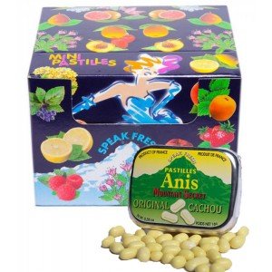 Pastilles Anis (coffret x24) : fini la mauvaise haleine après le déjeuner