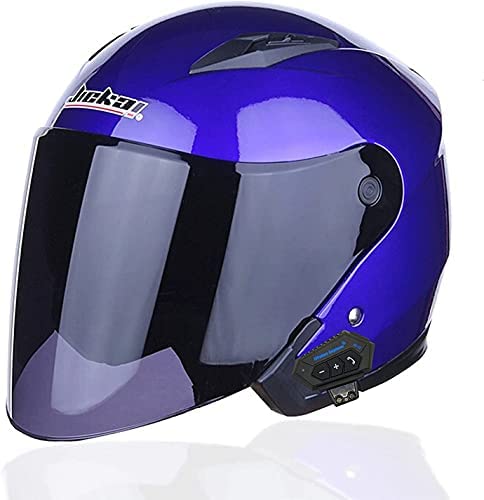 Amazon.co.jp: Bluetooth オートバイヘルメット ジェットヘルメット