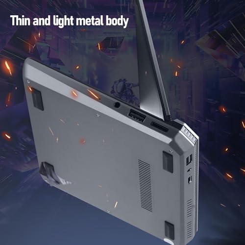 Generic Mały Laptop, USB3.0 2,5 GHz Wszystkie Metalowe Małe Latop do Pracy (512GB wtyczka UE)
