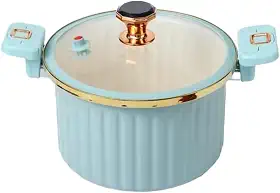 Micro Panela de Pressão 4,5L Tampa Cores Variadas