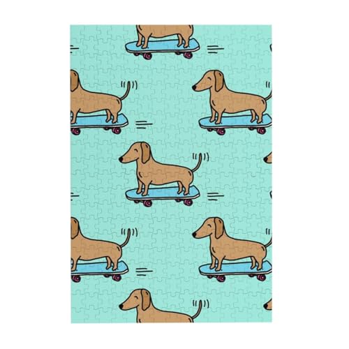 犬柄 300ピース ジグソーパズル 大人向け難しい 破片なし カチっとハマる 誕生日 おしゃれ インテリア ギフトハウス (38×26cm)