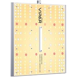 100 Watt Led Grow Light Dimmable Compatible with Samsung LM301H High PPFD | VIPARSPECTRA XS1000 High Efficiency Grow Lights for Indoor Plants, Full Spectrum Daisy Chain Light for 2x2/3x3 Grow Tent